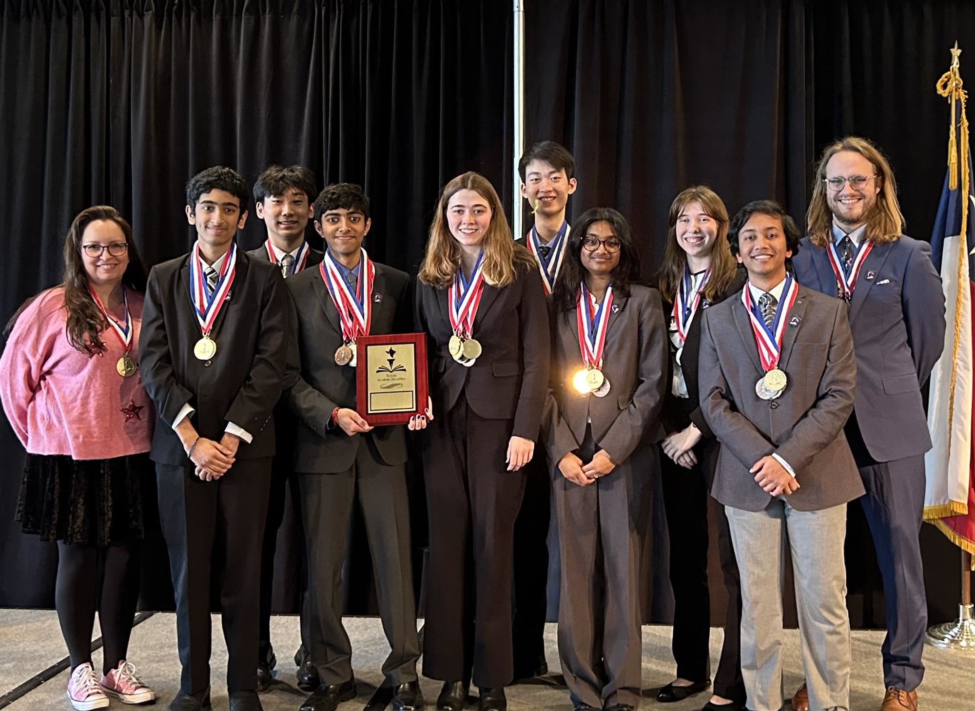 Dulles High School will represent Texas at national Academic Decathlon